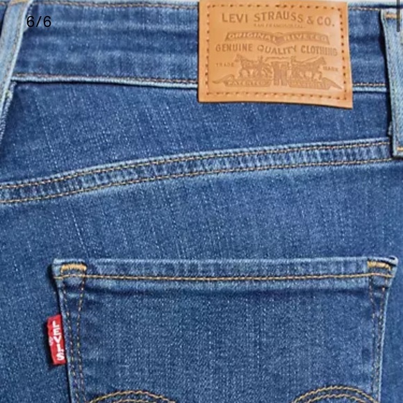 🎈SALE🎈⭐️HP ⭐️Levi’s 721 High Rise Skinny Jeans - Picture 7 of 12